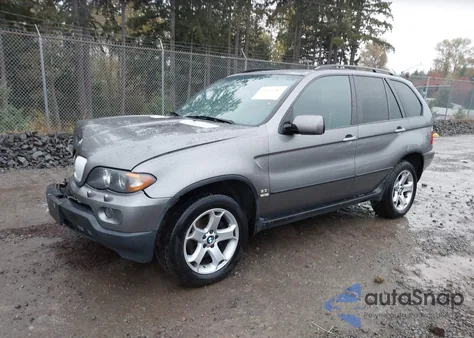 2005 BMW X5 3.0I from USA, damaged, VIN 5UXFA13585LY04068